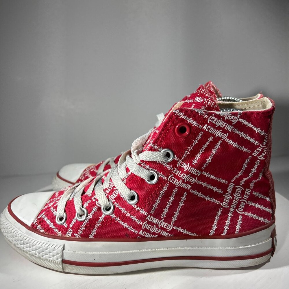 Converse Chuck Taylor All Star Red Edition Womens Size 6 Shoes Sneakers Casual